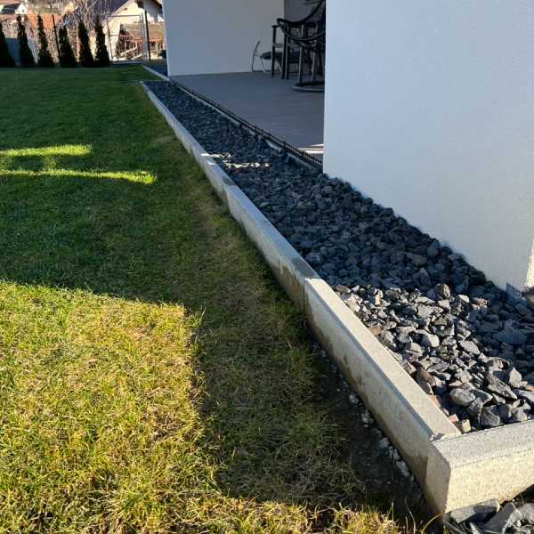 Polaganje robnikov  A&T nizke gradnje